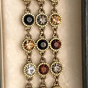 Signed Patricia Locke Swarovski Crystal Bracelet